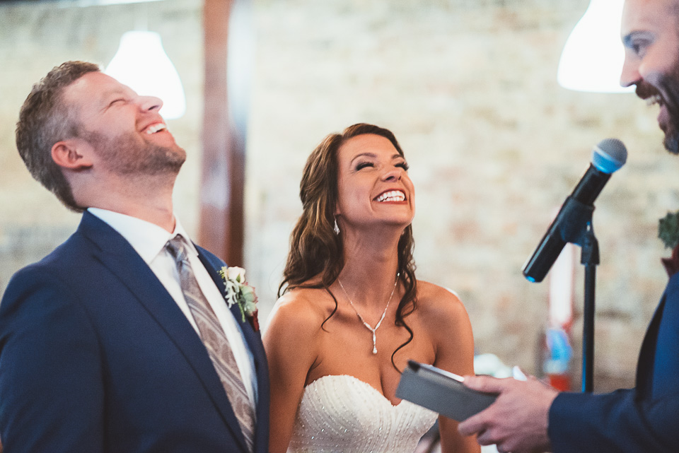 44 happy bride and groom - Lindsey + Jack // Chicago Suburb Wedding Photography