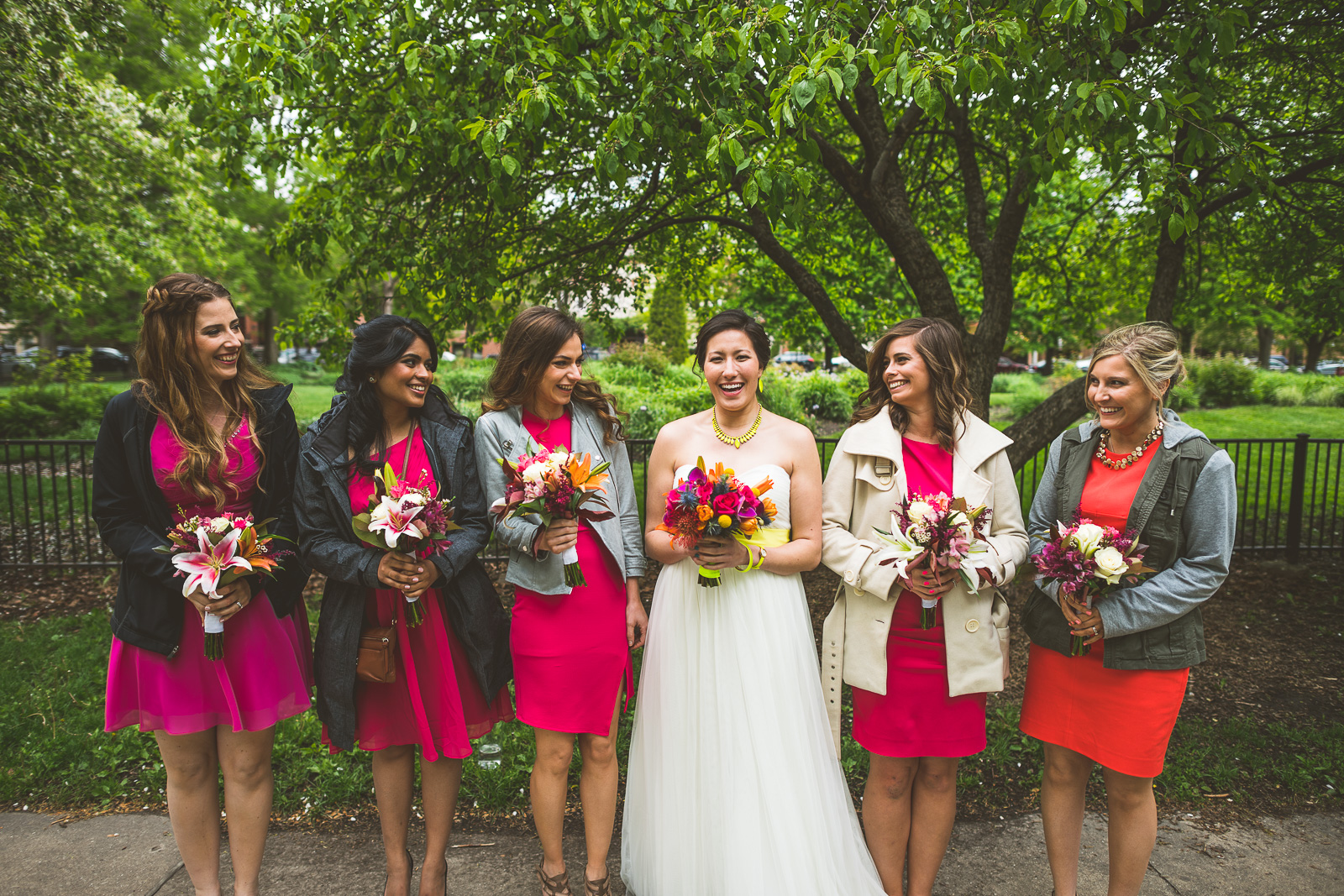 46 bridesmaids only - Jackie + Raj // Chicago Wedding Photography at Floating World Gallery