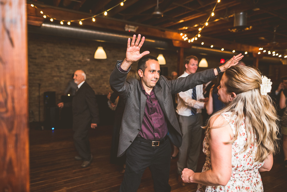 71 put your hands up - Lindsey + Jack // Chicago Suburb Wedding Photography
