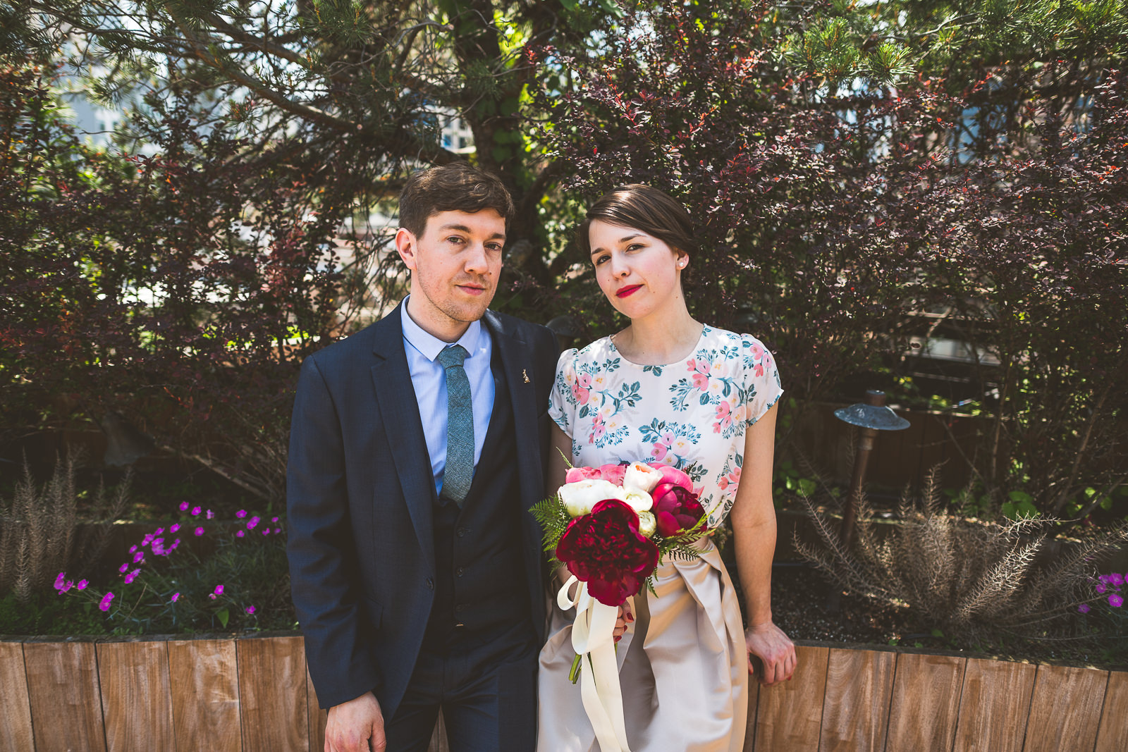 15 fun portraits during wedding - Megan + John // Chicago Elopement at Lightology