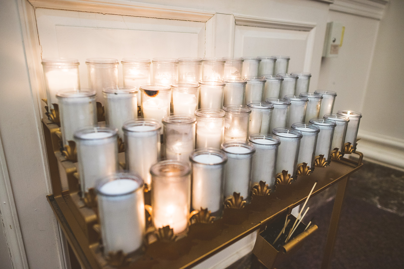 28 candles - Kristina + Dave // Wedding Photographer in Chicago