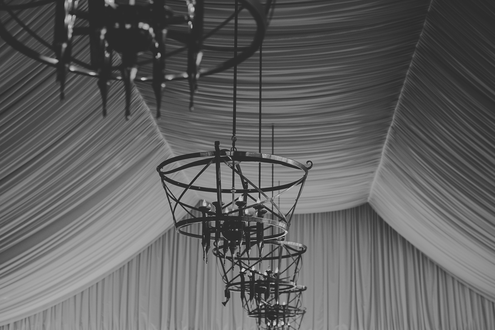 56 reception ceiling - Kristina + Dave // Wedding Photographer in Chicago