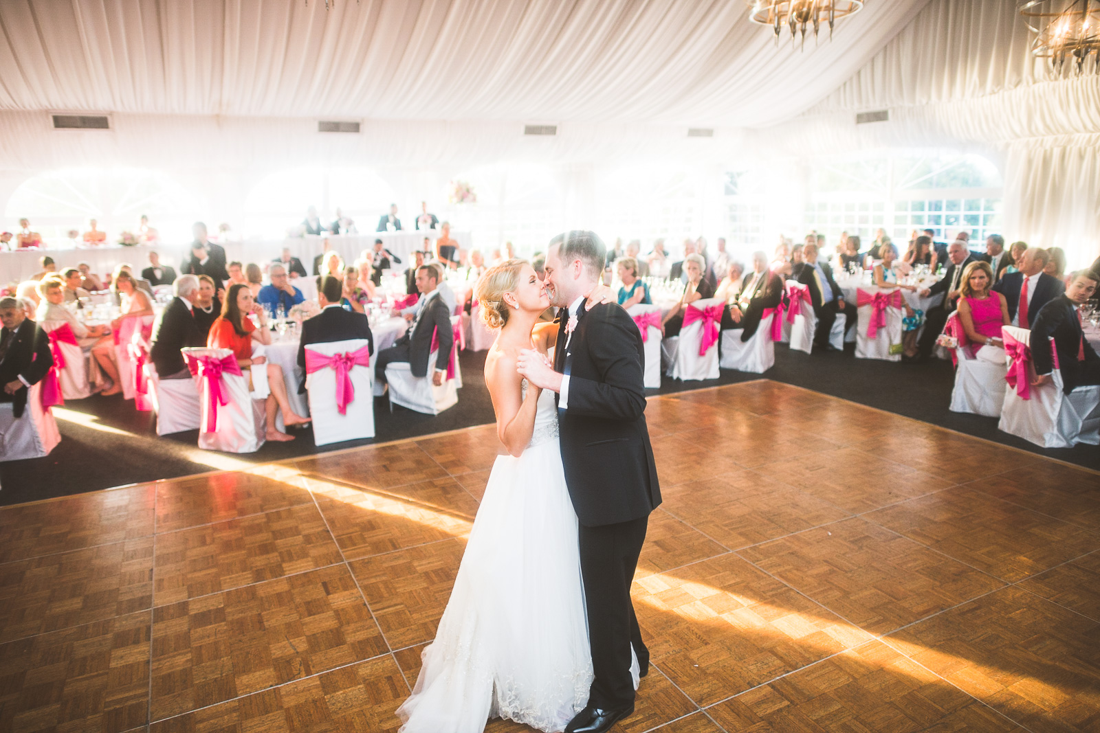 65 first dance at reception - Kristina + Dave // Wedding Photographer in Chicago