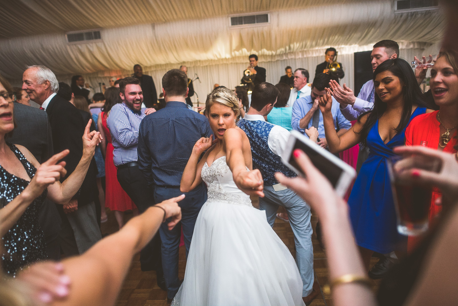 81 bride dancing - Kristina + Dave // Wedding Photographer in Chicago