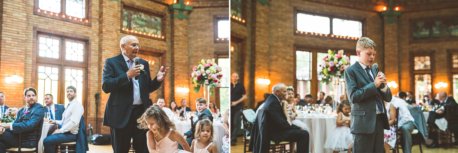 57 father of the bride speech at chicago wedding - Natalie + Alan // Chicago Wedding Photographer at Cafe Brauer