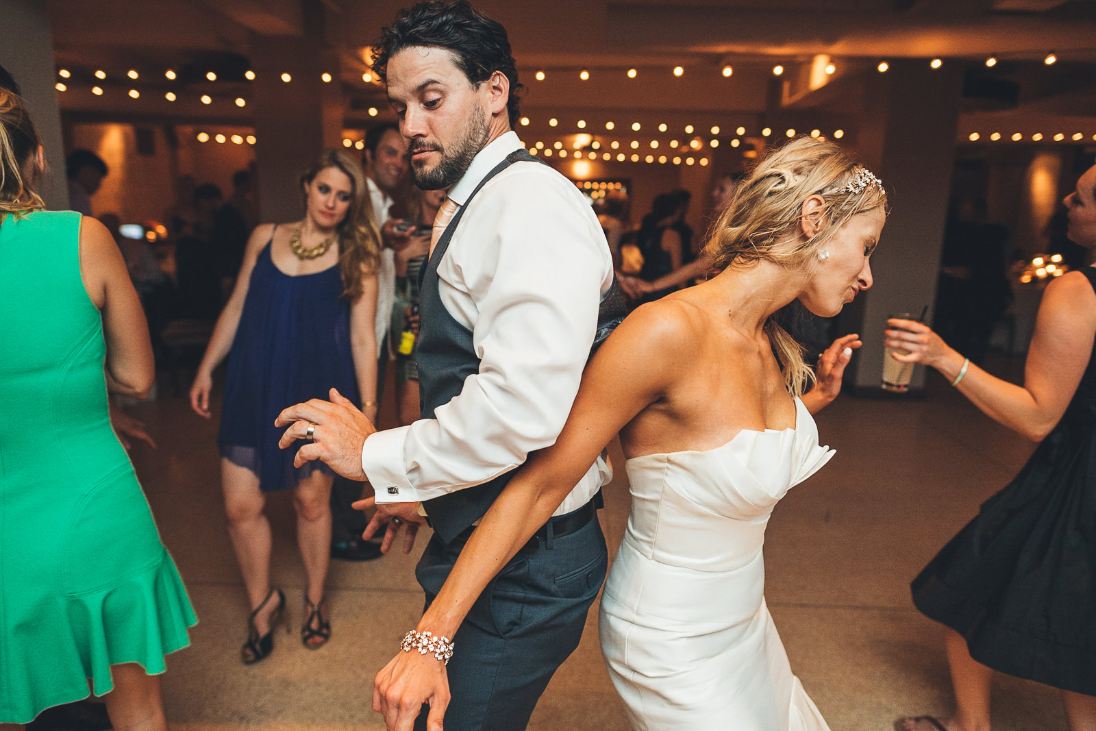 61 bride and groom dandcing - Laurel + Nick // Downtown Chicago Wedding Photographer