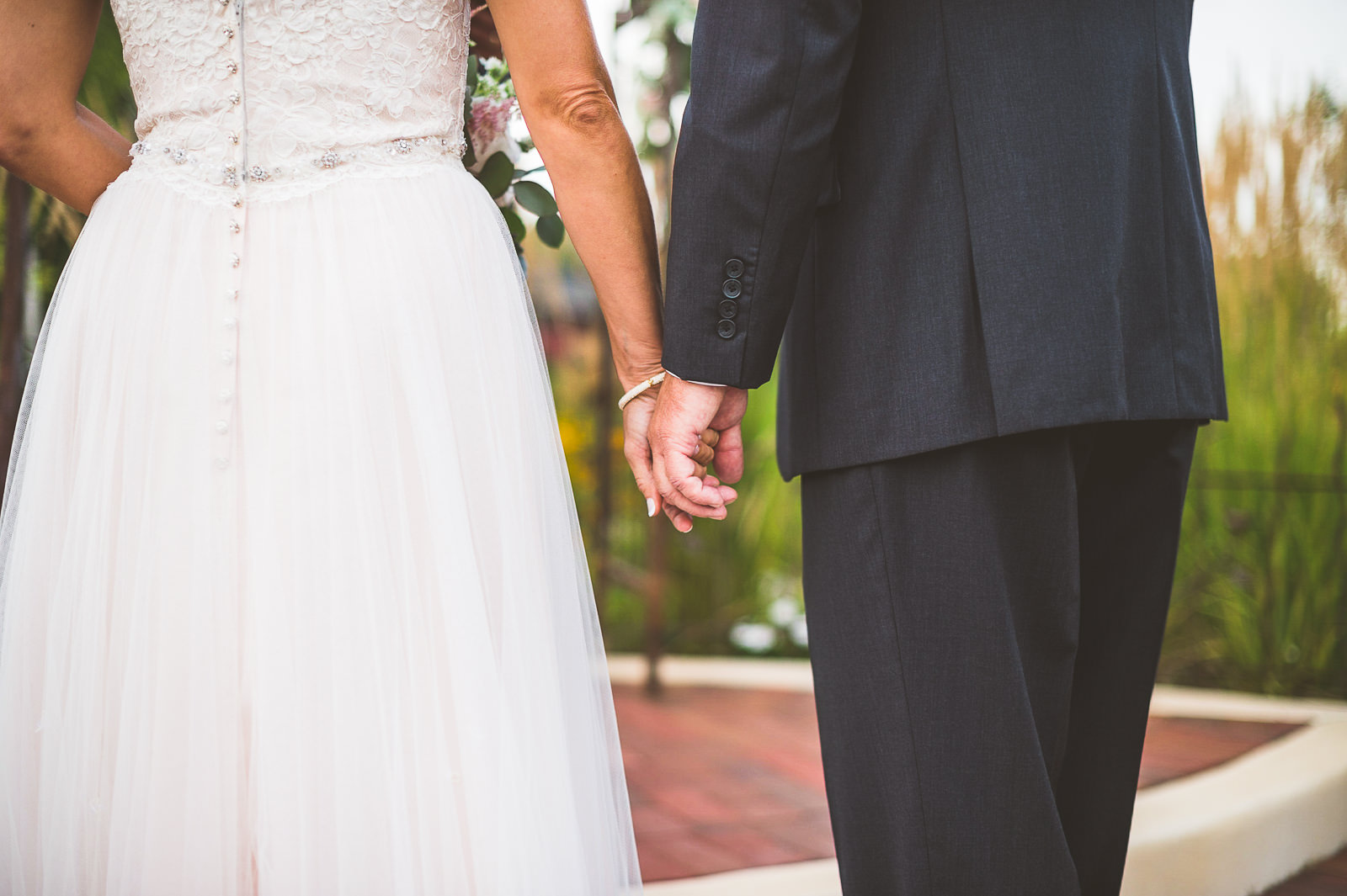 27 holding hands - Karen + Scott // Fishermens Inn Wedding Photographer Elburn Illinois
