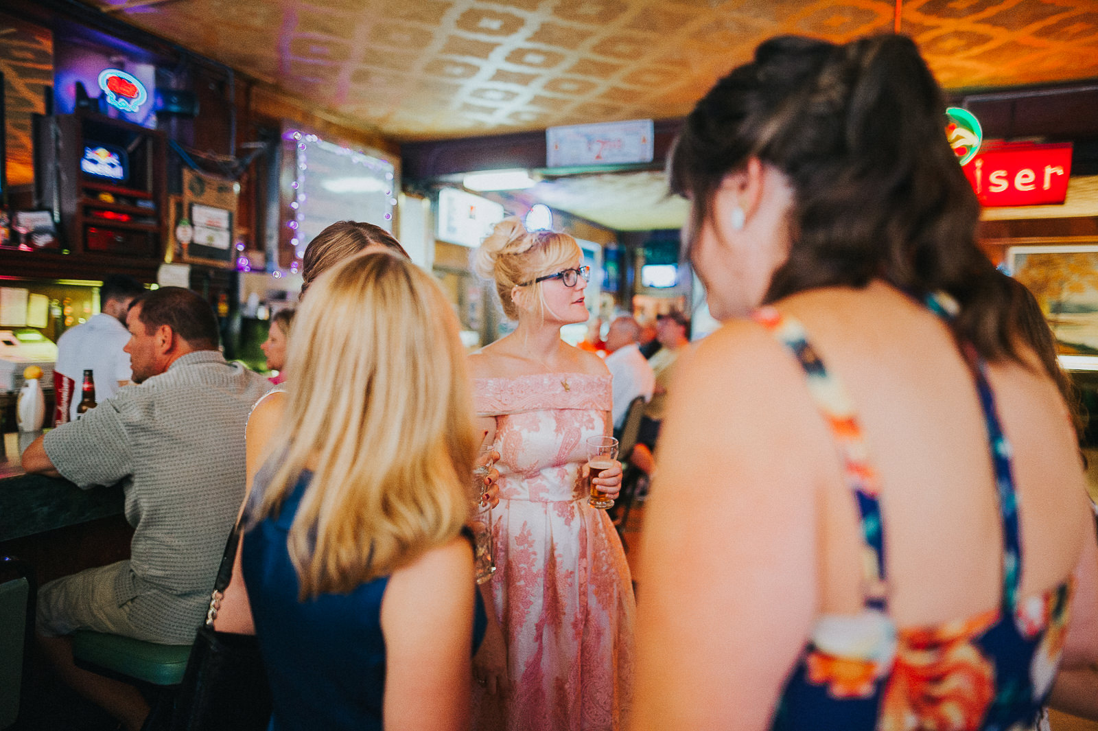 44 guests at plaza tavern - Megan + Jon // Orpheum Wedding Photography in Madison