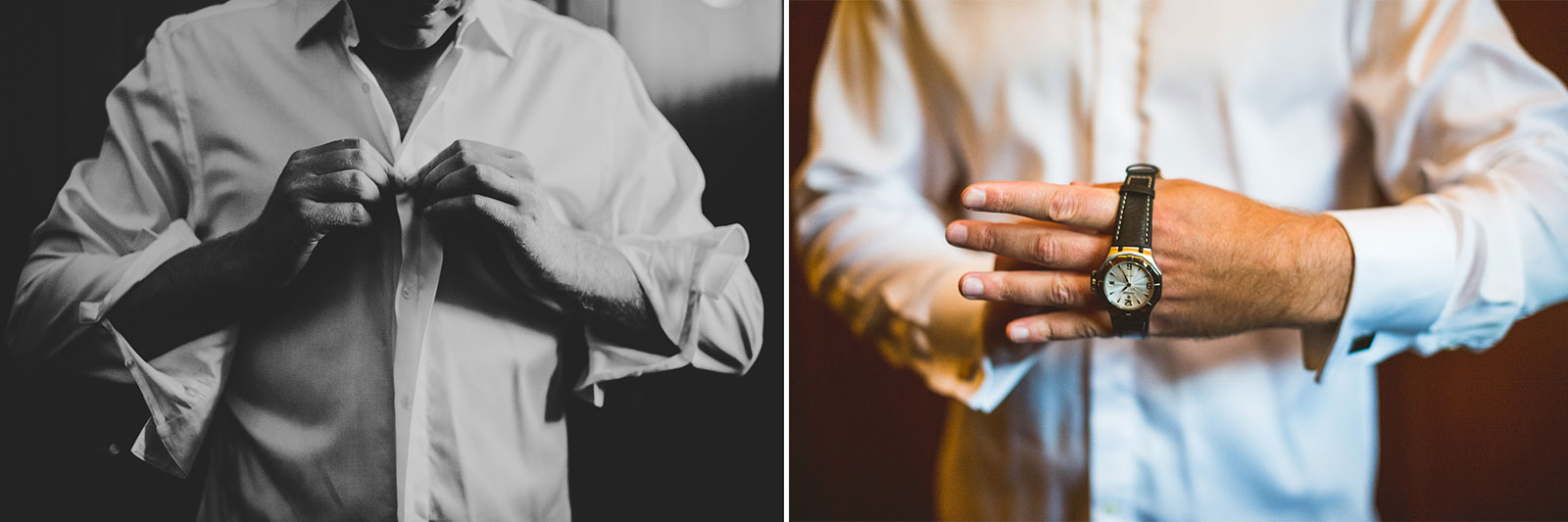 08 groom details at wedding - Stephanie + Zack // Conway Farms Chicago Wedding Photographers