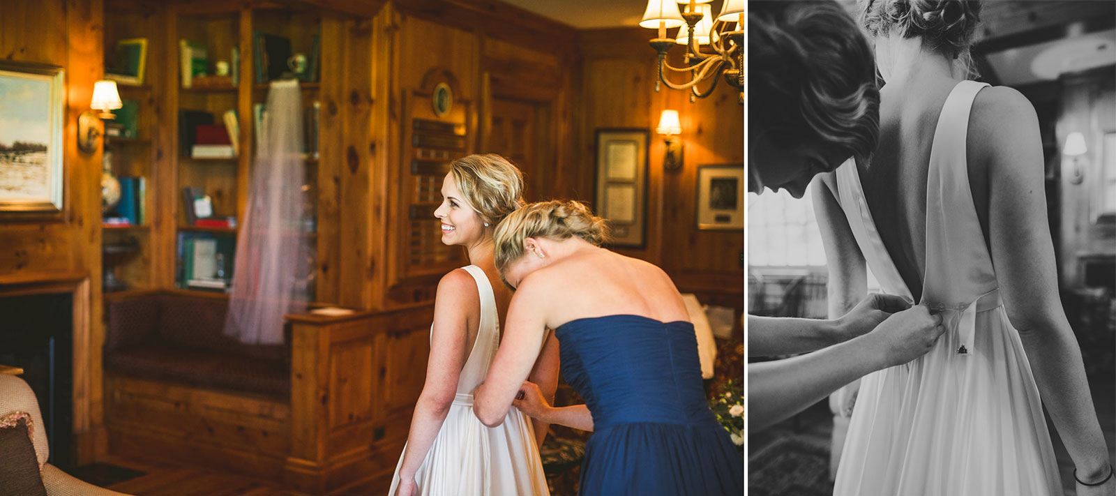 20 bride in her dress - Stephanie + Zack // Conway Farms Chicago Wedding Photographers
