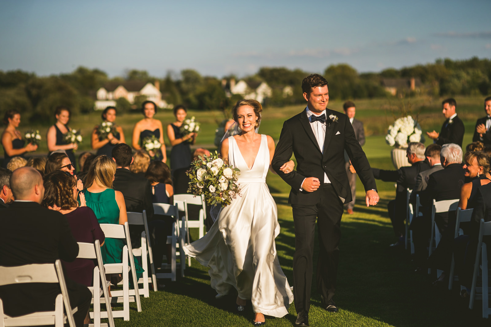 45 happy bride and groom - Stephanie + Zack // Conway Farms Chicago Wedding Photographers