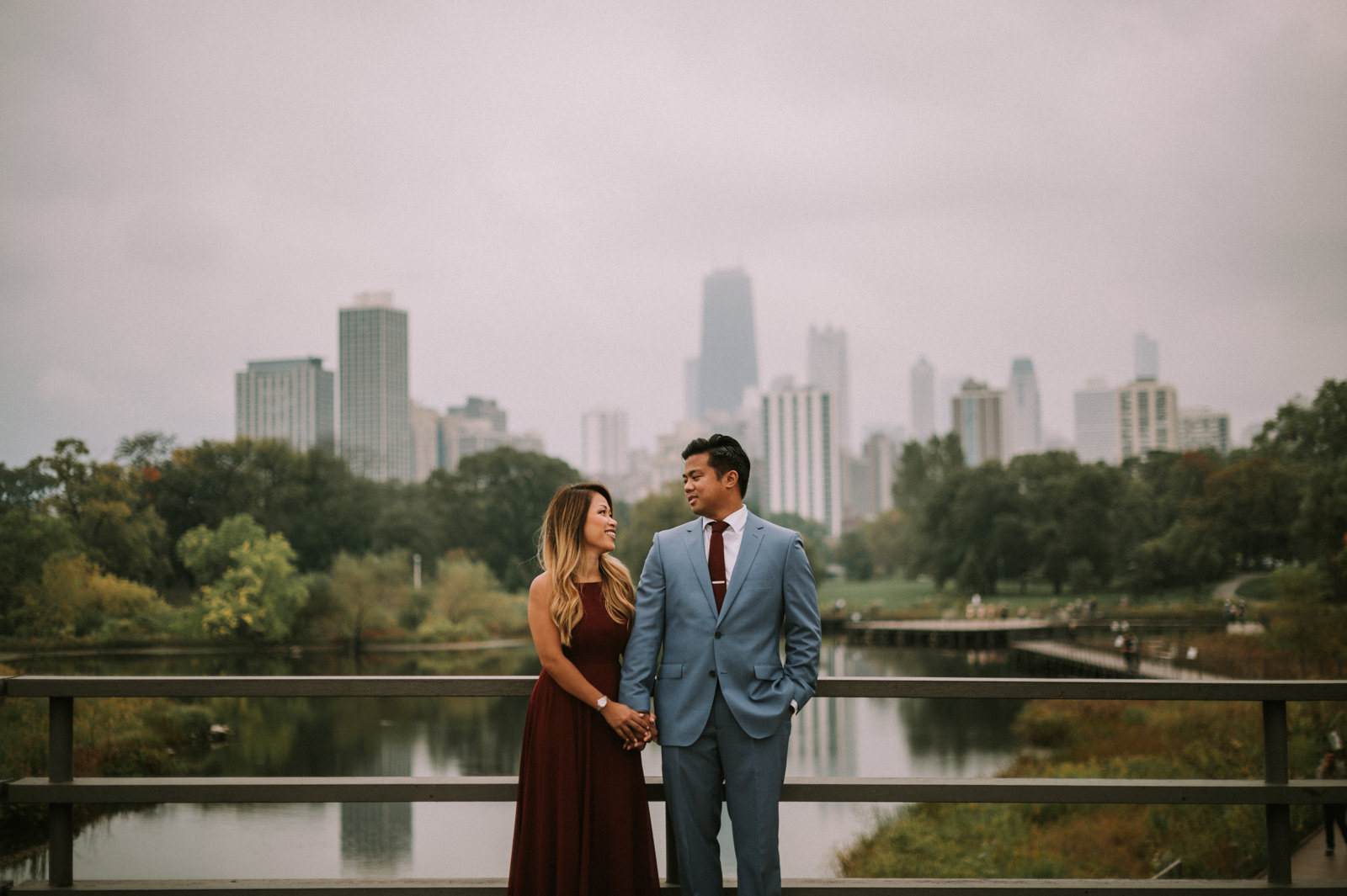Connie + Jeff // Chicago Lincoln Park Engagement Session