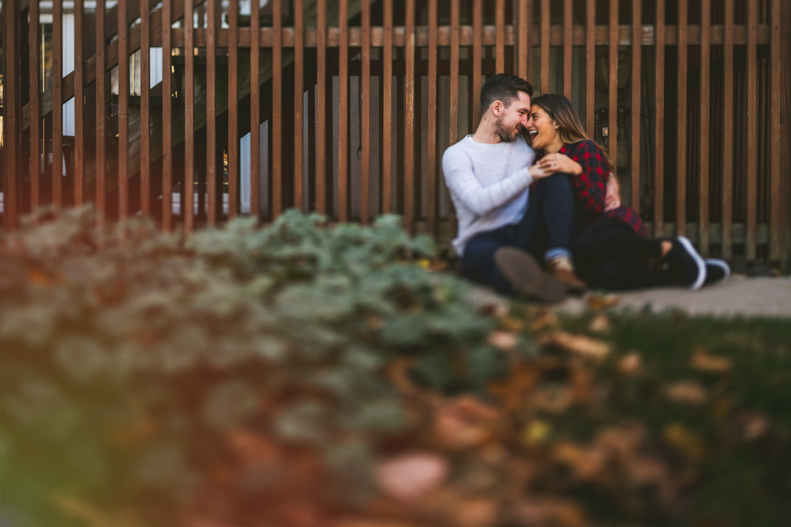 Joanna + Jamie // Engagement session in West Lakeview and Lincoln Park