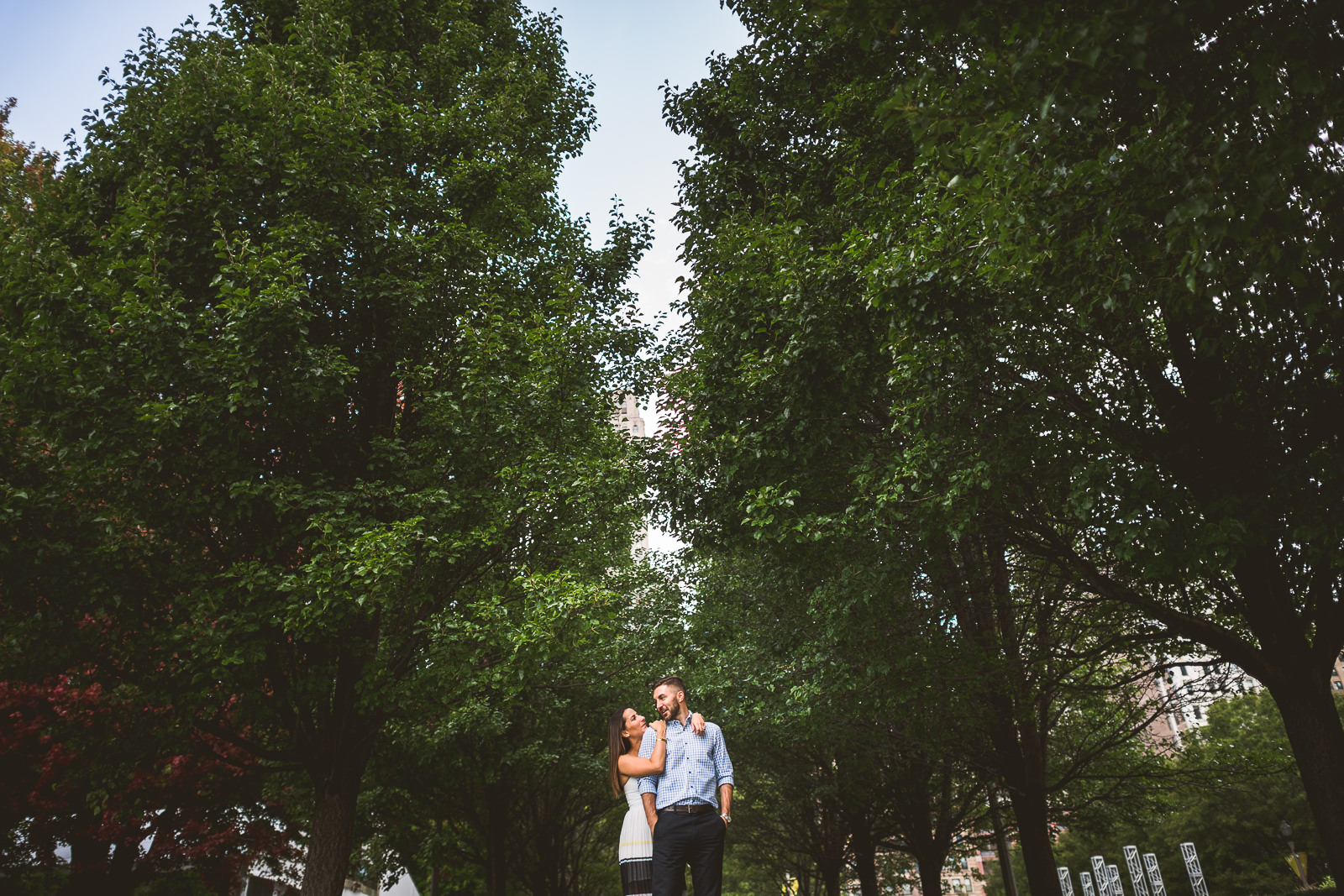 River North Chicago Engagement Session // Laura + Justin