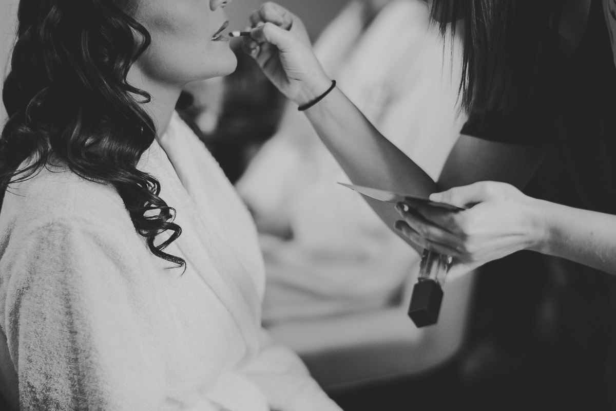 03 bridal makeup - Chicago Wedding Photography at Chicago Athletic Association // Alicia + Spencer