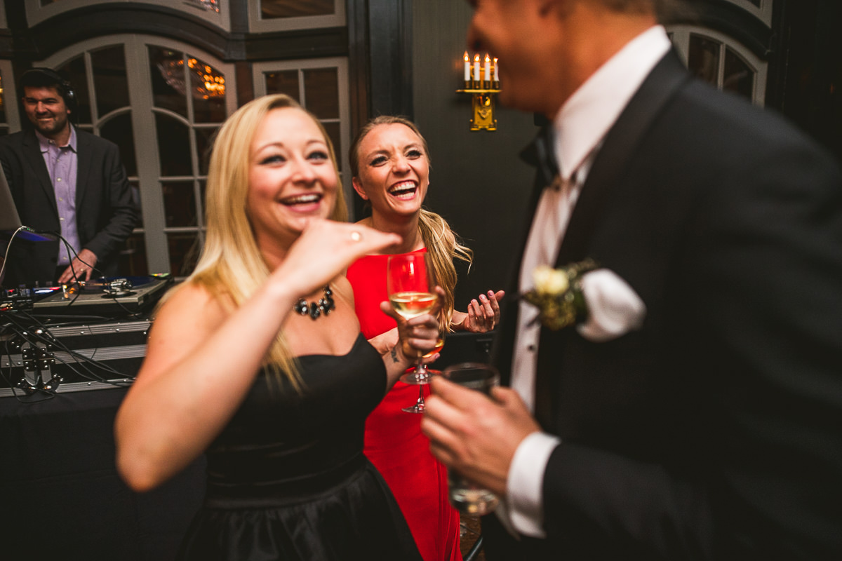 80 party time - Chicago Wedding Photography at Chicago Athletic Association // Alicia + Spencer