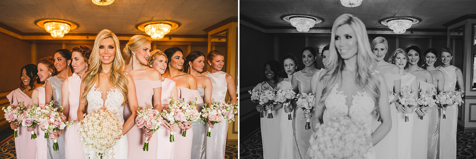 20 bride and bridesmaids - Kayla + Terry // Drake Hotel Chicago Wedding Photos