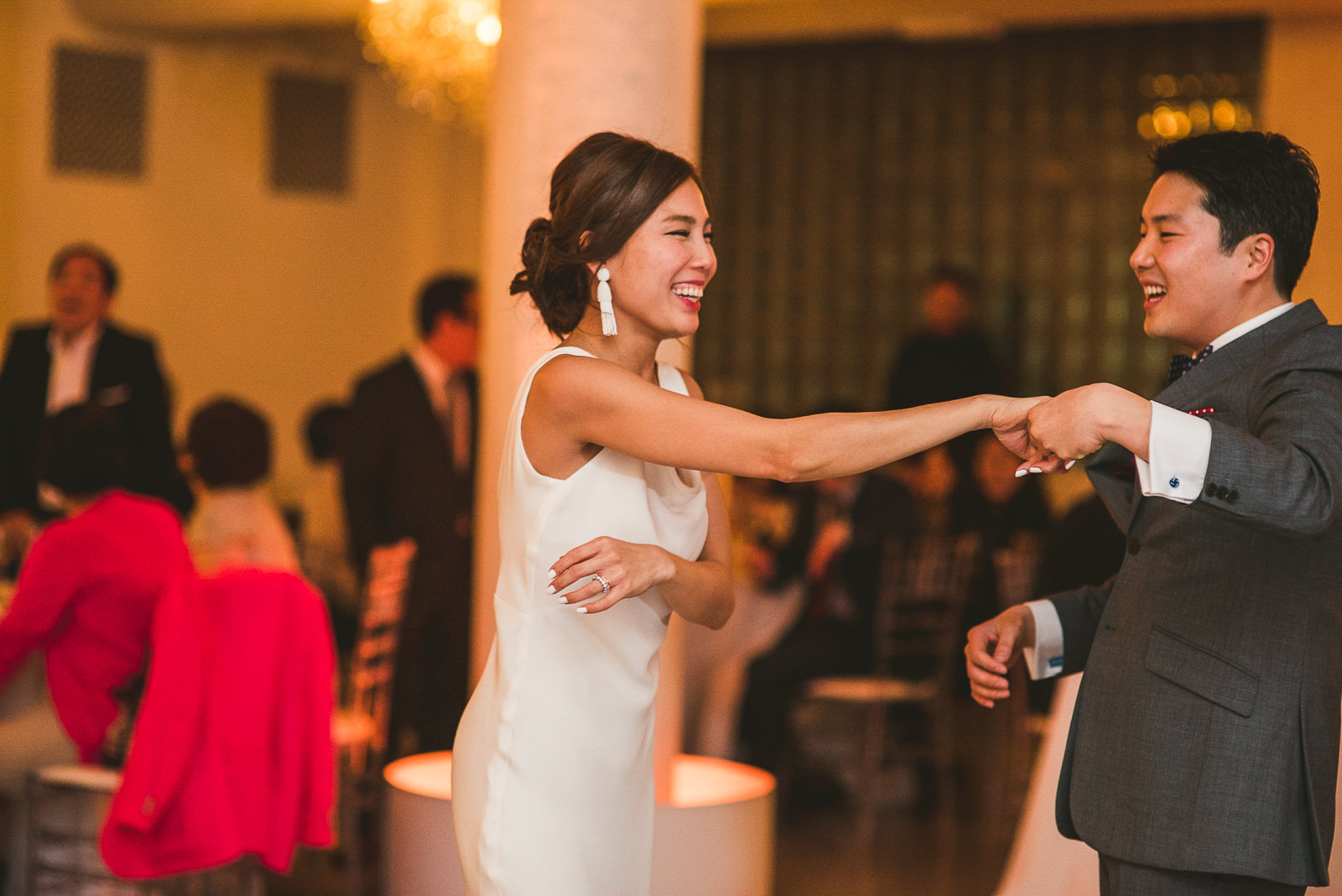 36 first dance at room 1520 - Rebecca + Doha // Wedding Photos at Room 1520 Chicago