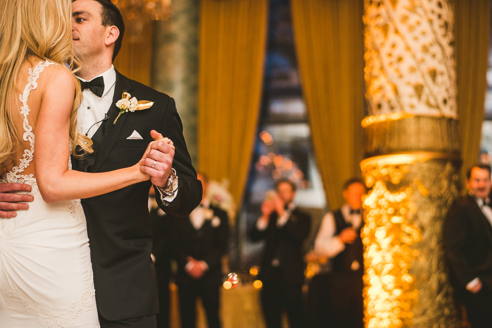 51 bride and groom first dance at the drake hotel - Kayla + Terry // Drake Hotel Chicago Wedding Photos