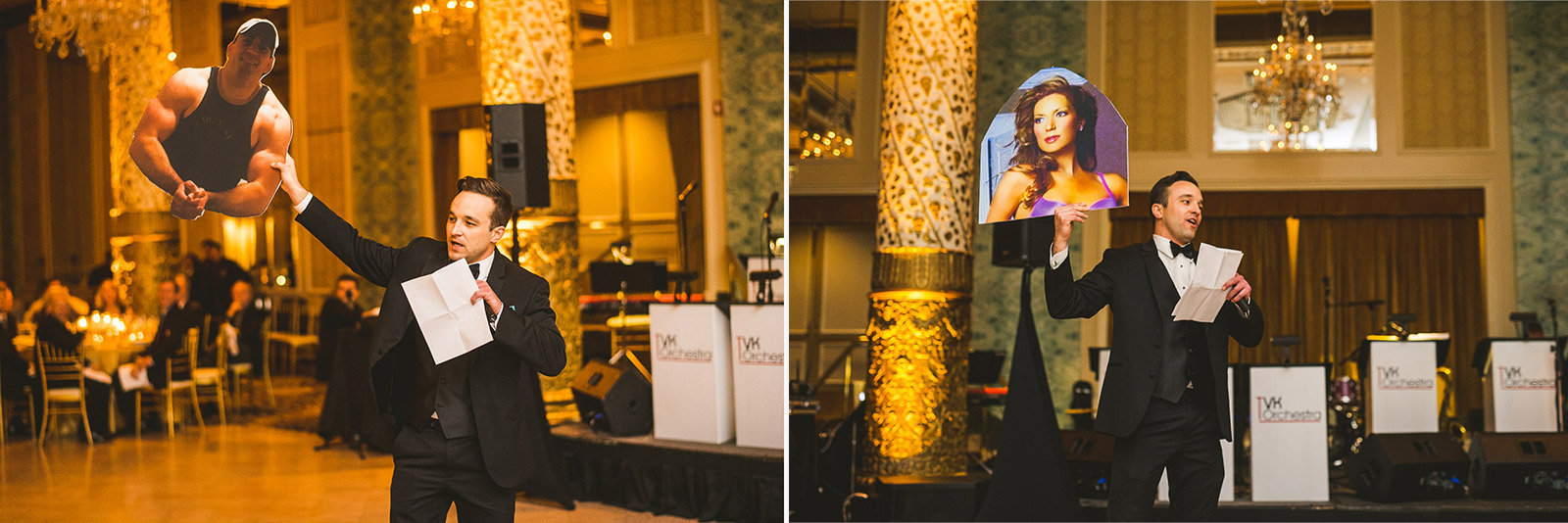 59 speeches two - Kayla + Terry // Drake Hotel Chicago Wedding Photos