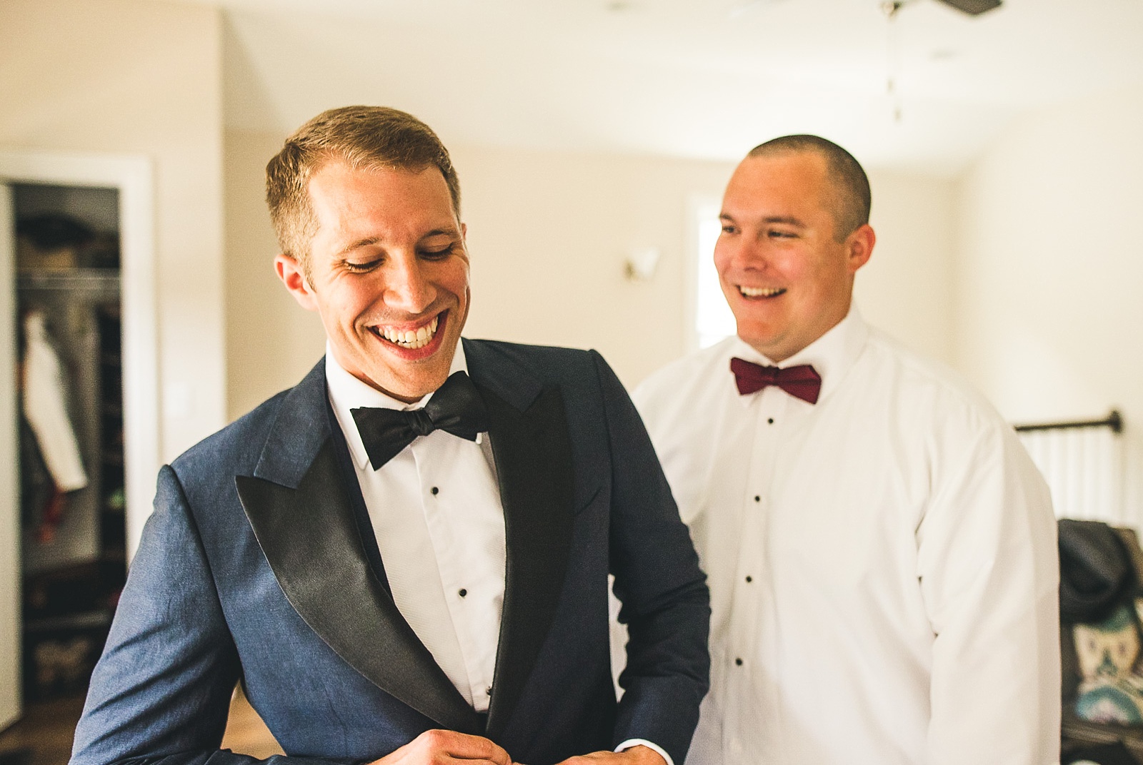 10 laughing groom - University of Chicago Wedding Photos // Annemarie + Zach