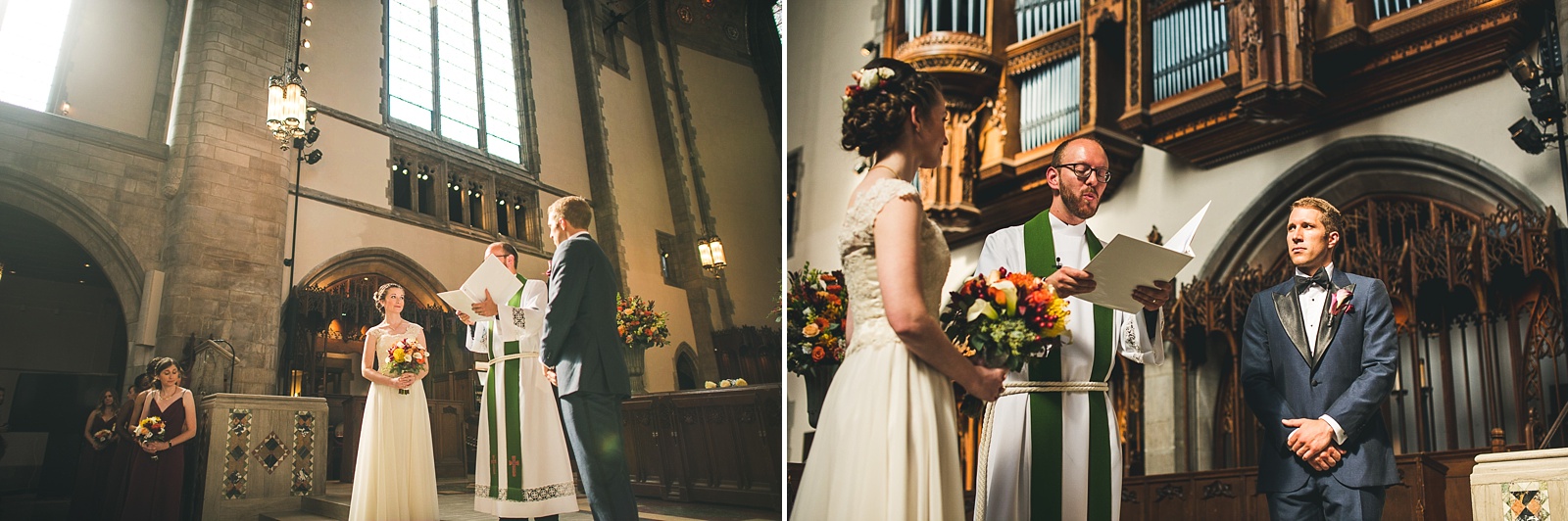 41 university of chicago rockefeller chapel wedding - University of Chicago Wedding Photos // Annemarie + Zach