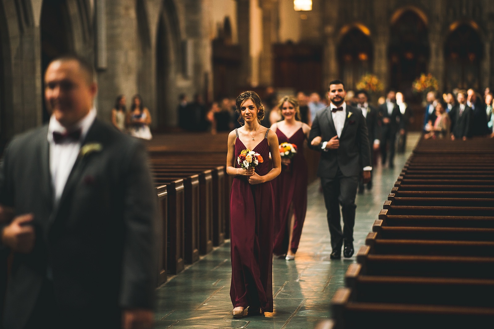 45 nikon 105 crazy bokeh - University of Chicago Wedding Photos // Annemarie + Zach