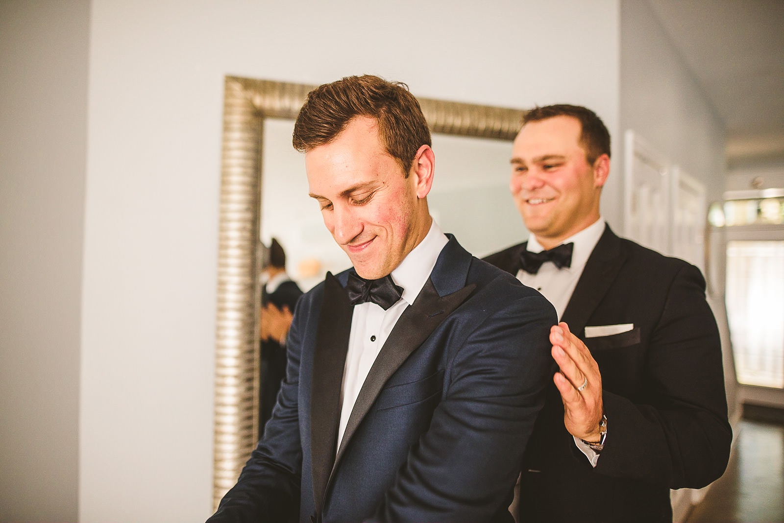 09 groom and best man - Morgan's on Fulton Wedding Photos // Jessica + Bill