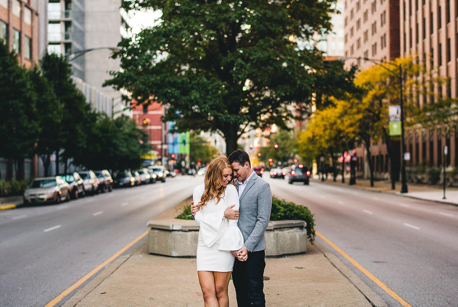 18 best chicago engagement photographer - Rooftop Chicago Engagement Session // Aubyn + Danny