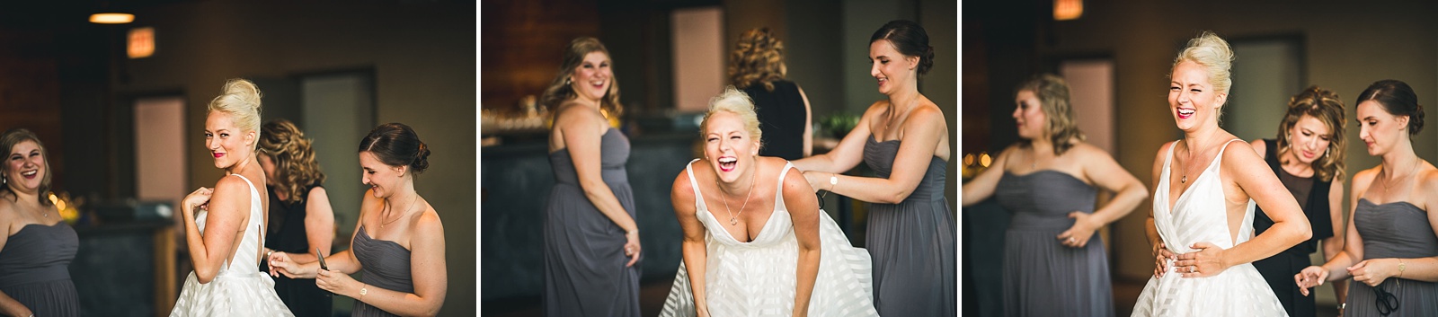 44 happy bride - Morgan's on Fulton Wedding Photos // Jessica + Bill