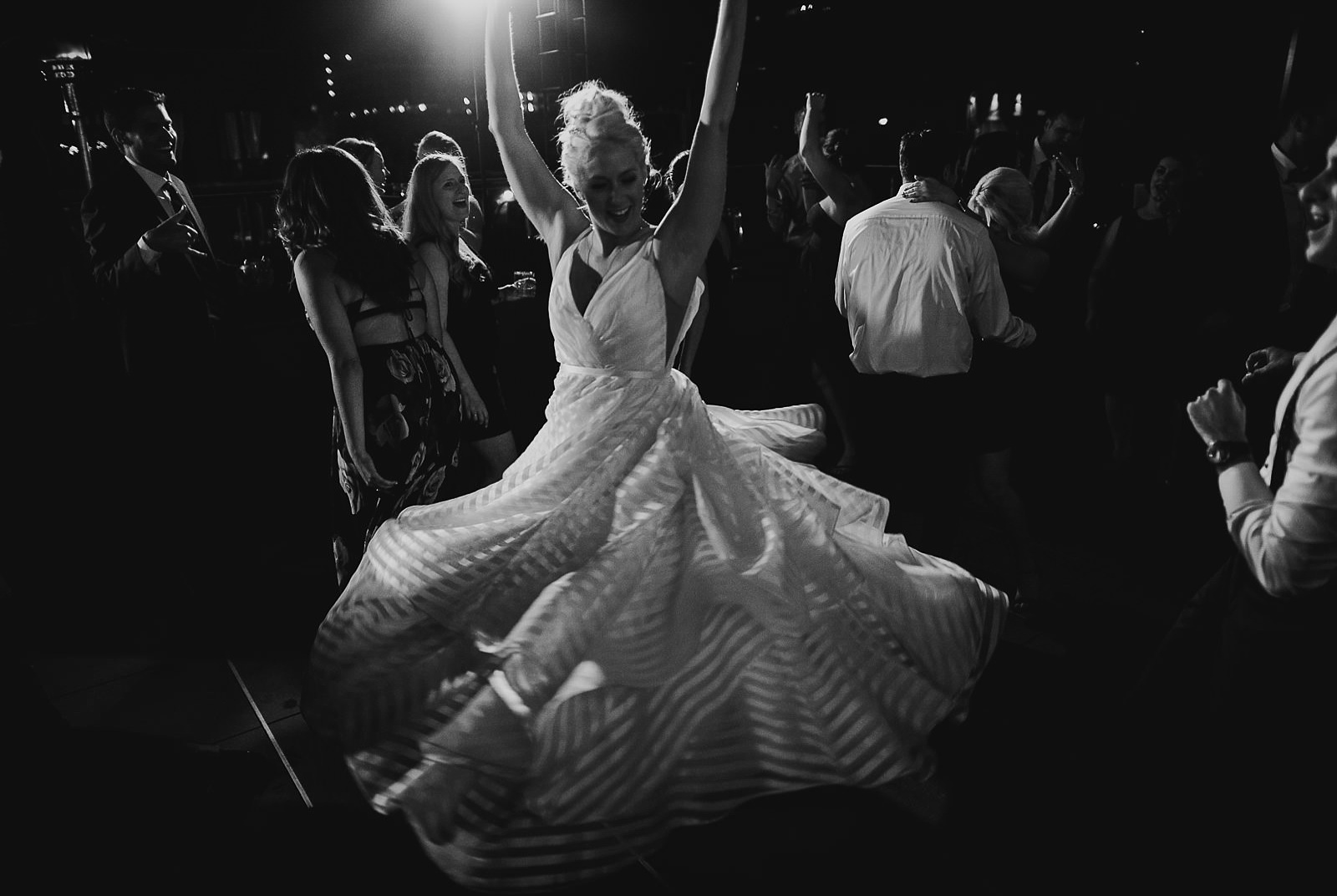 71 bride twirling - Morgan's on Fulton Wedding Photos // Jessica + Bill