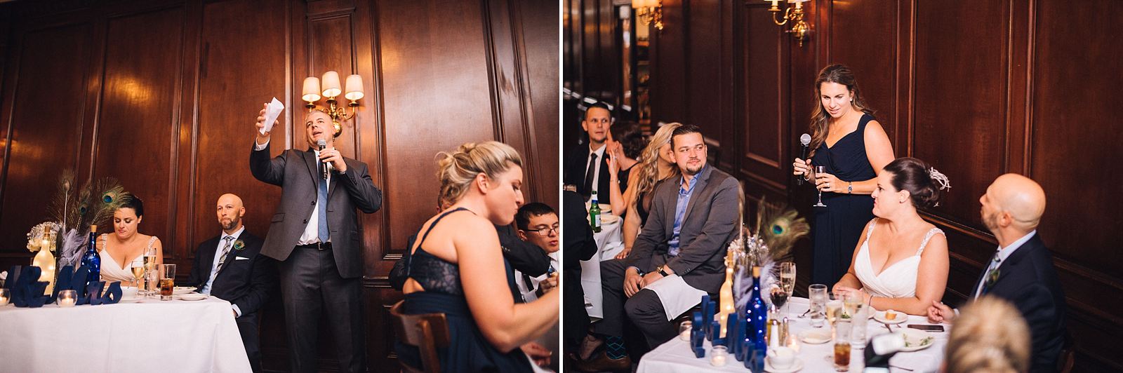 54 speeches - Salvatores Chicago Wedding Photos // Jen + Bob