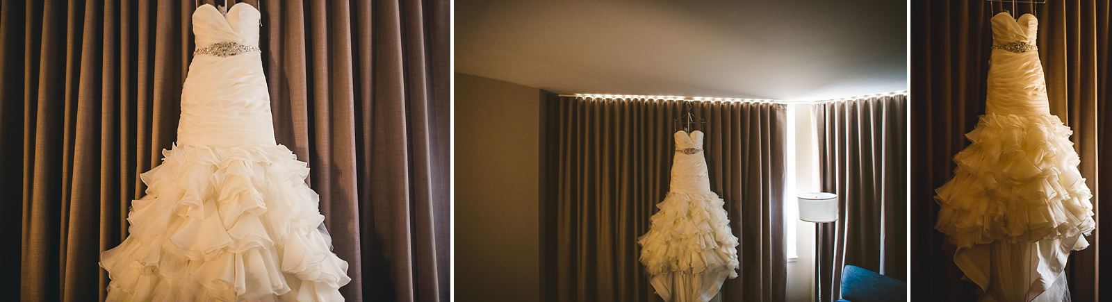 3 wedding dress at mid america club - Mid America Club Wedding Photography / Hannah + Jay