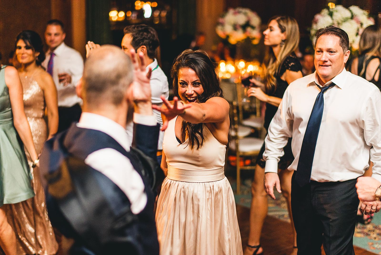 56 dancefloor photos - Intercontinental Chicago Hotel Wedding // Lili + Danny