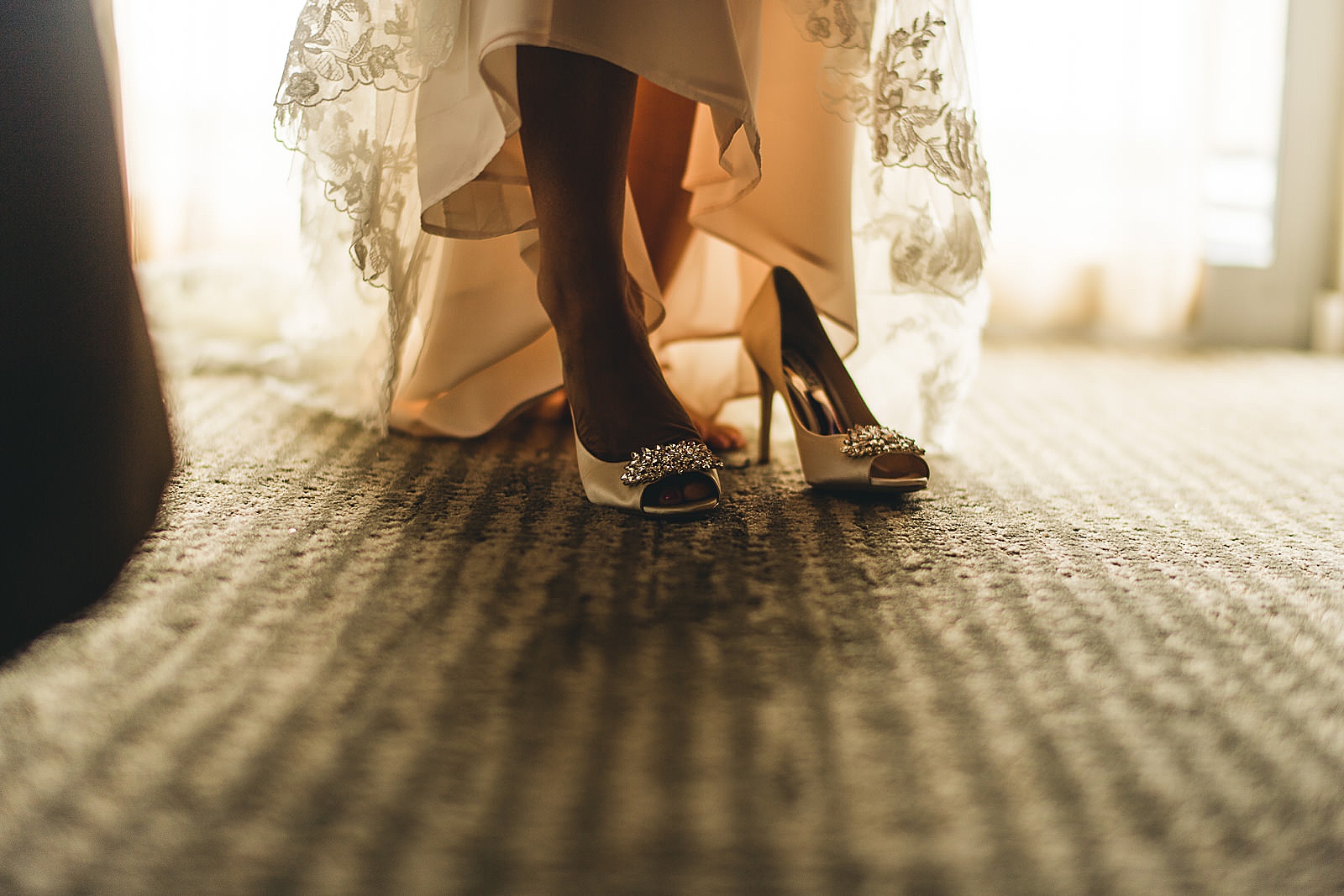 11 shoes - Medinah Country Club Wedding Photos // Courtney + Tim