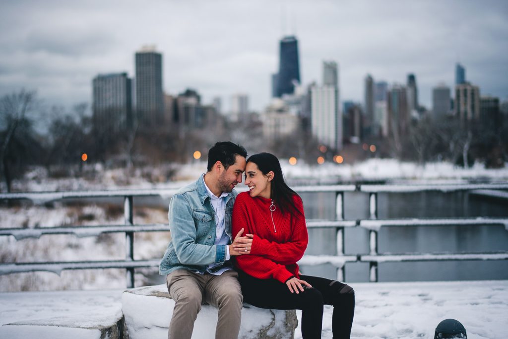 Chicago Proposal Photographer // Jose + Anna