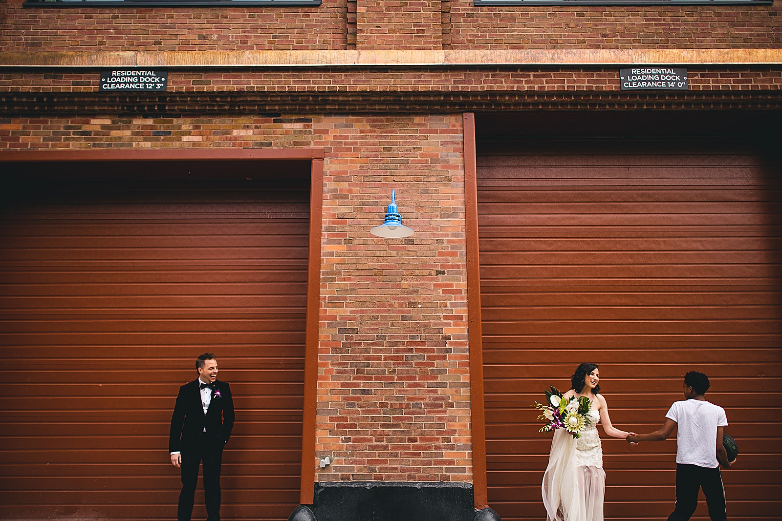 24 cute moment during photos at wedding - Chicago Illuminating Company Wedding // Samantha + Jeremy