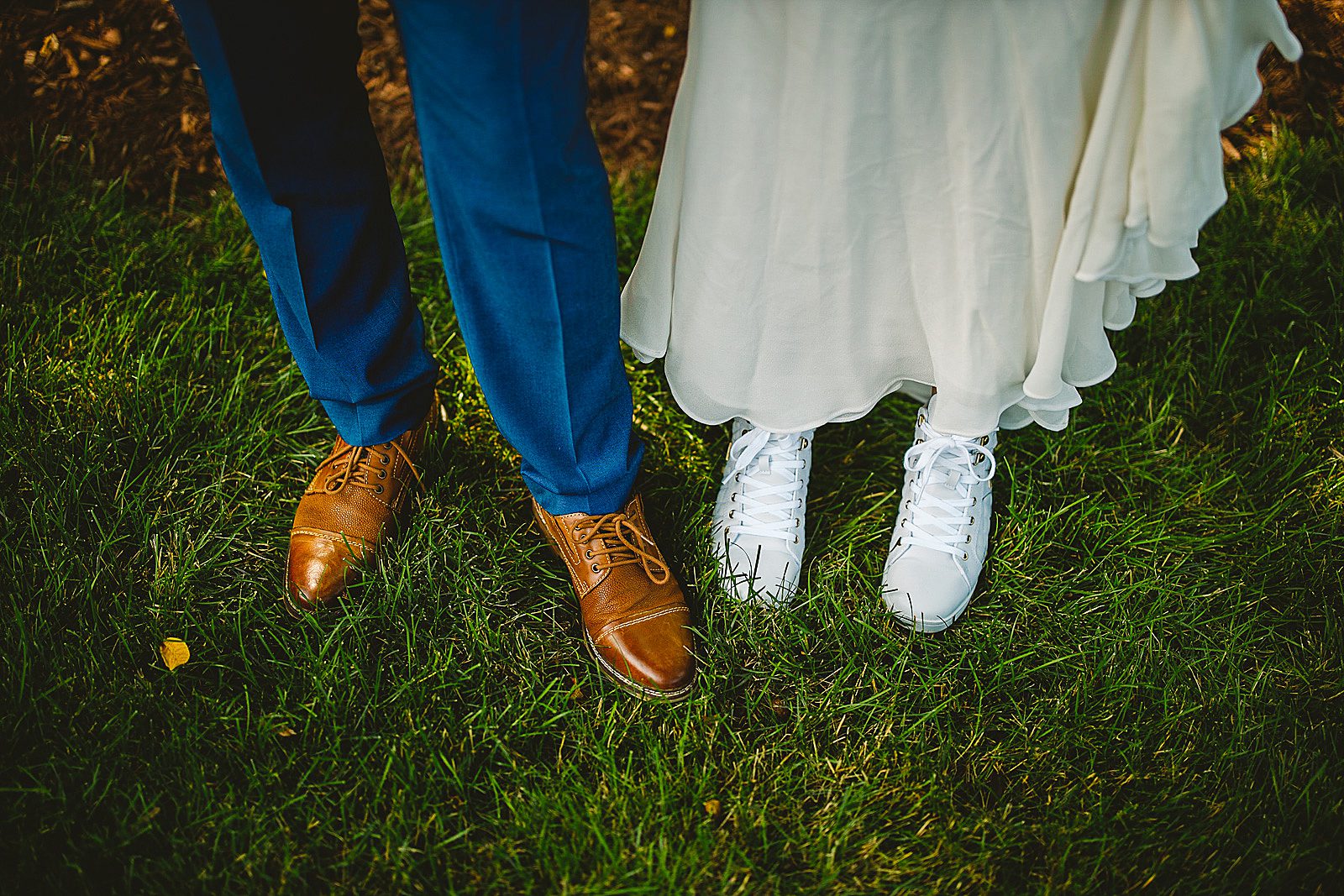 11 shoes - Amazing Wedding in Backyard // Kristen + Jeff