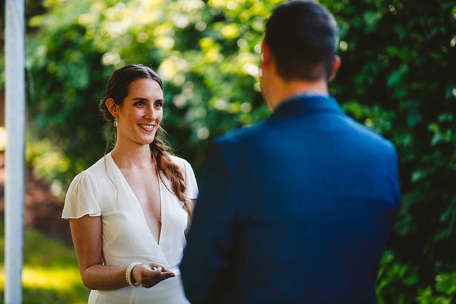 20 bride vows - Amazing Wedding in Backyard // Kristen + Jeff