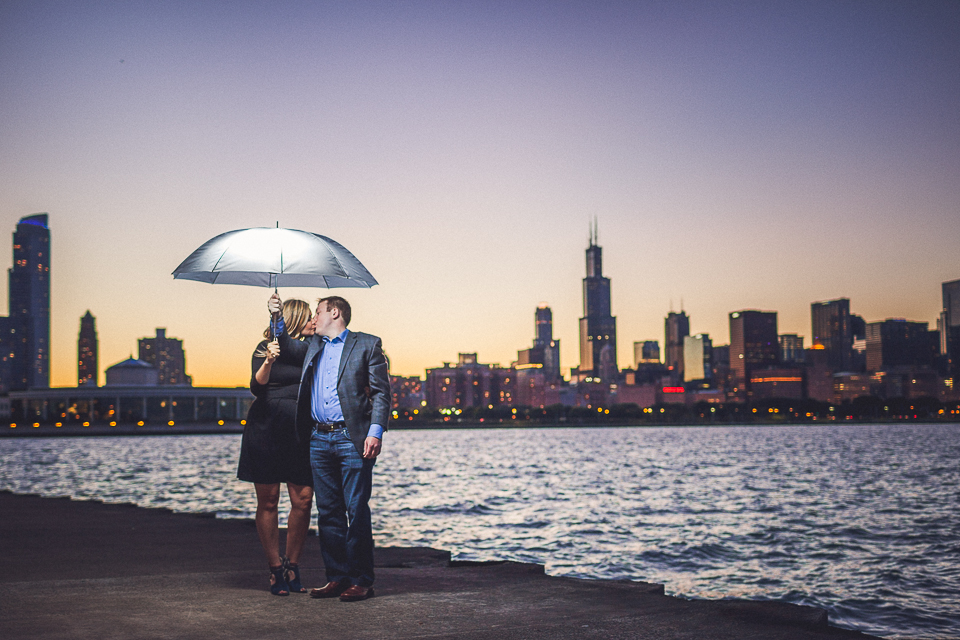 17 chicago skyline engagement photographer