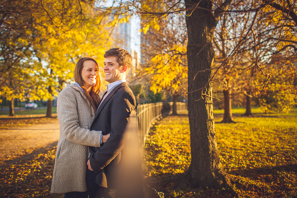 wedding and engagement photographer in downtown chicago