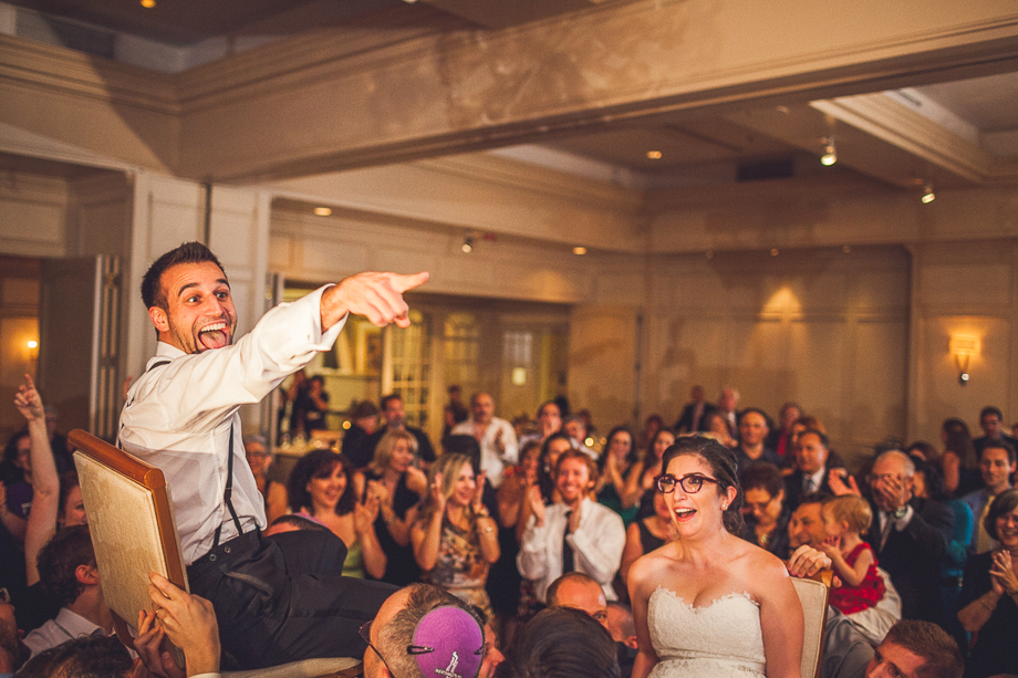 35 great time at reception  chicago wedding photographer