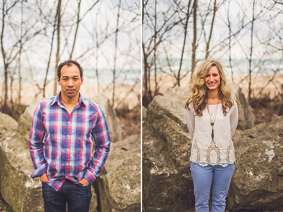 12-1 fun portraits of cute couple on engagement shoot