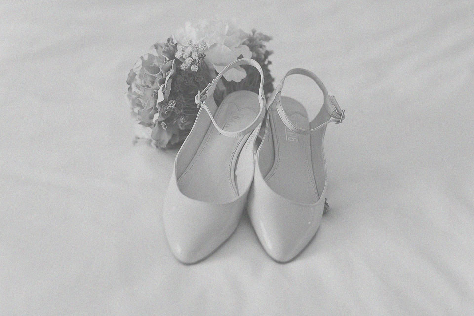 02 bridal shoes and flowers