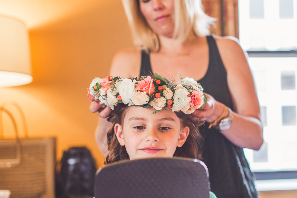 11 flower girl with flower crown