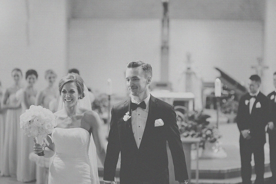 24 black and white recessional