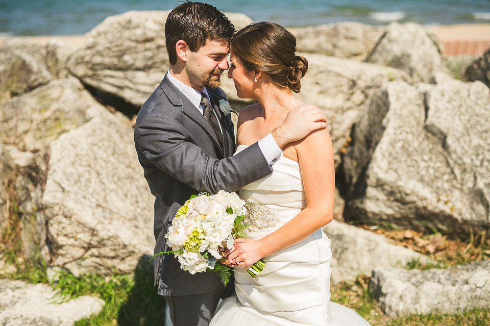 24 bride and groom on beach