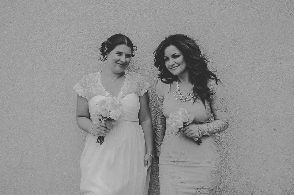 27 black and white bridesmaids photos