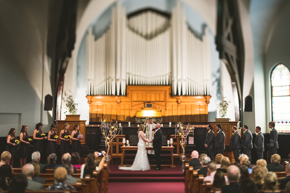 40 church wedding