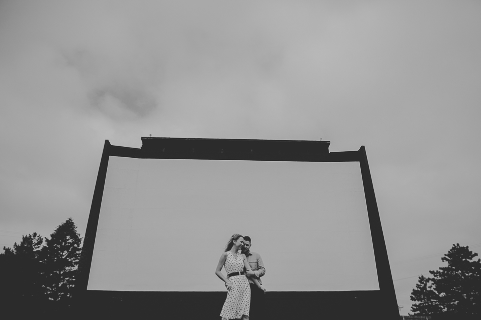 04 black and white engagement photos